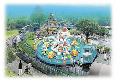 桐生が岡遊園地に二つの新アトラクション 2022年度中に導入予定 新遊具